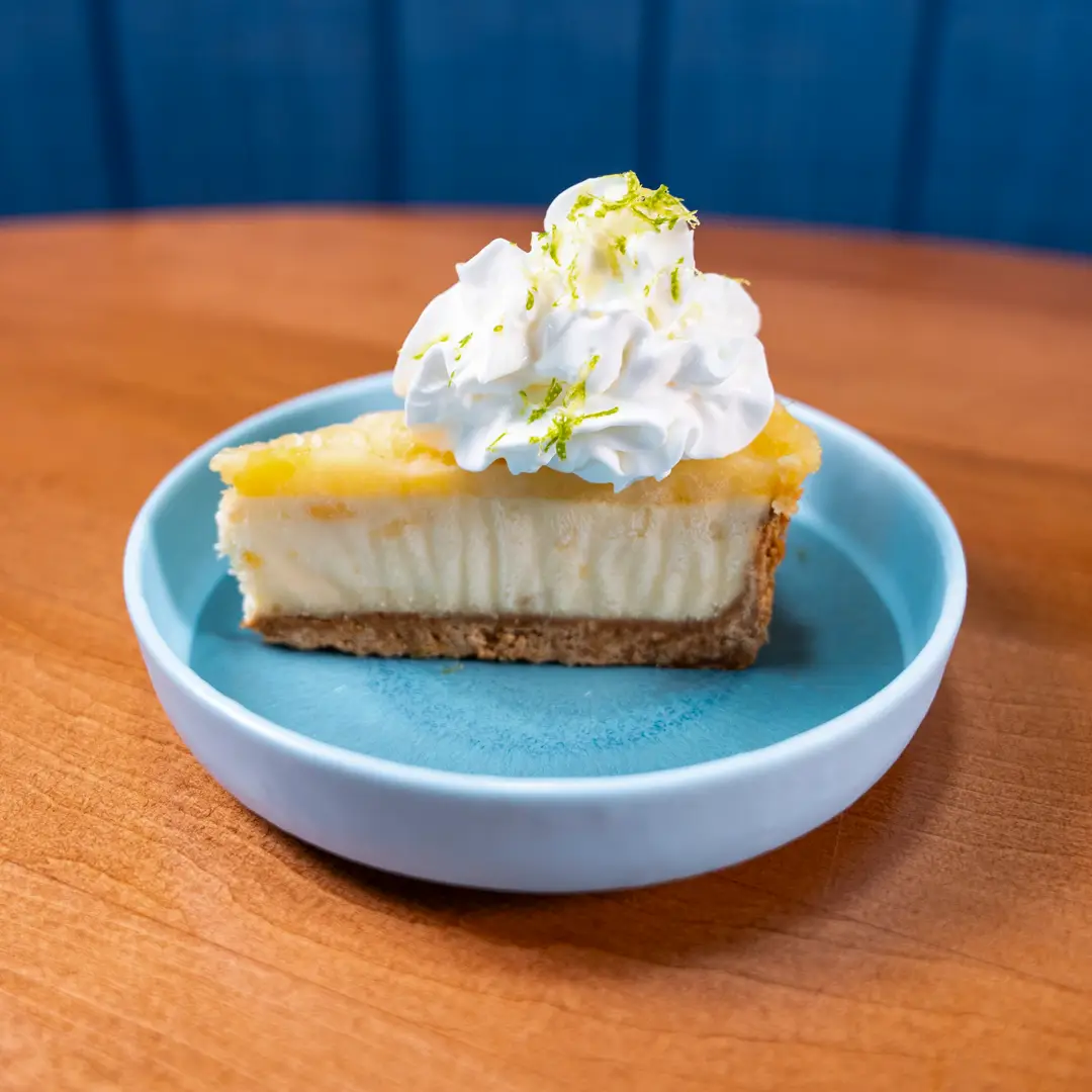 T&A Piña Colada Cheesecake
